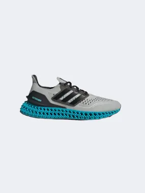 Adidas Utra 4Dfwd Men Running Shoes Silver/Black/Cyan