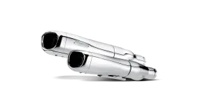 Akrapovič - Harley-Davidson Dyna FXD Super Glide 2006 Slip-On Exhaust (Chrome)