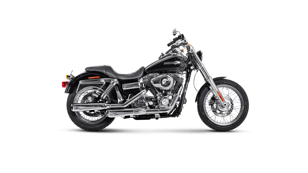 Akrapovič - Harley-Davidson Dyna FXD Super Glide 2006 Slip-On Exhaust (Chrome)