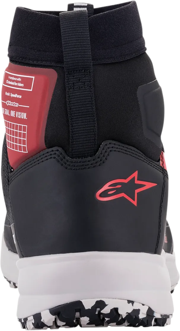 ALPINESTARS Speedforce Shoes - Black/White/Red - US 14 2654321-123-14