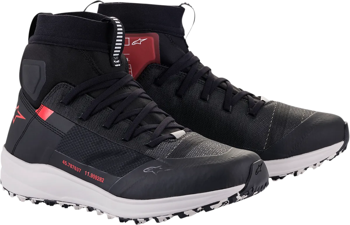 ALPINESTARS Speedforce Shoes - Black/White/Red - US 14 2654321-123-14