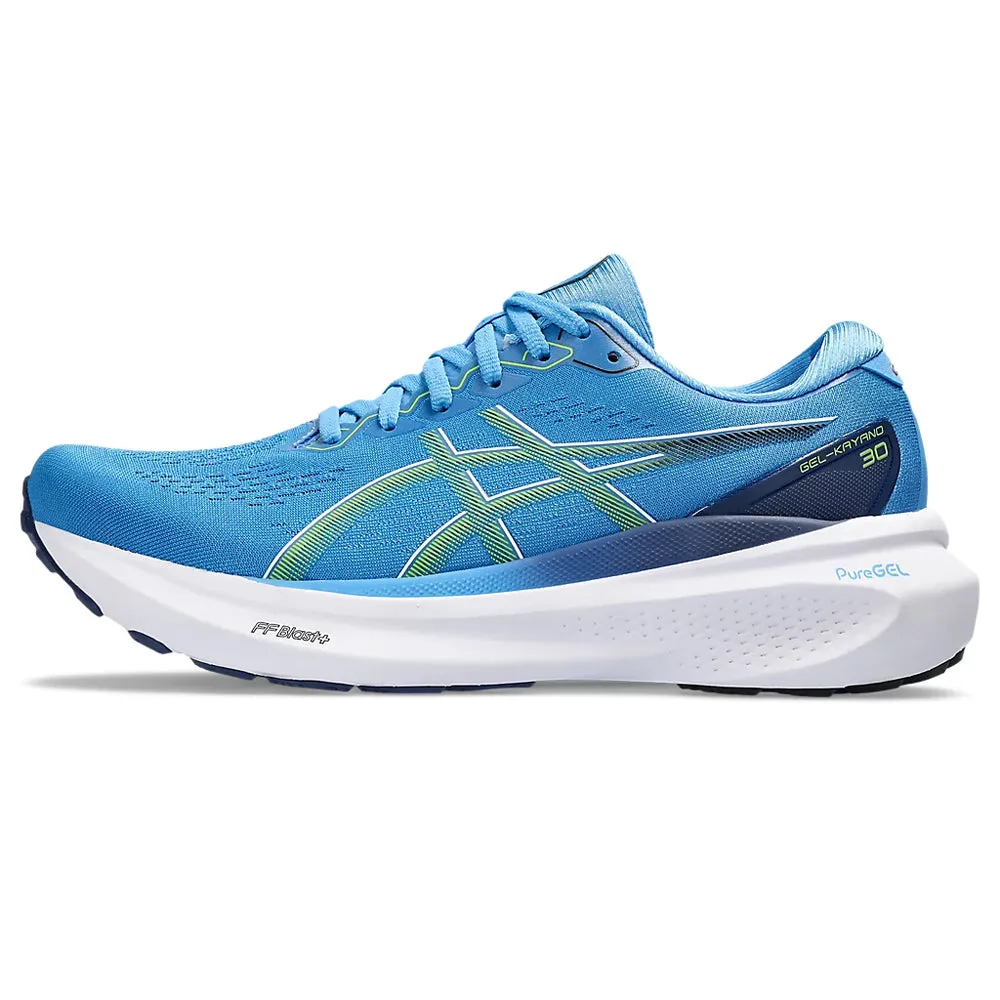 ASICS GEL-KAYANO 30 (M) - (WATERSCAPE/ELECTRIC LIME) RUNNING SHOES