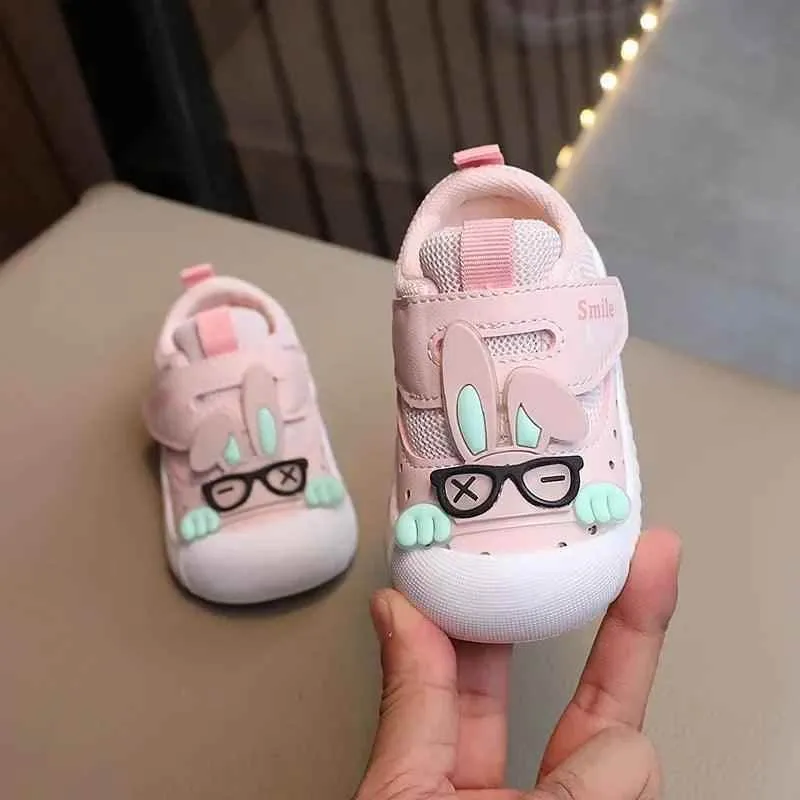 Children's Casual Shoes with Glasses Rabbit Pattern - TSS281