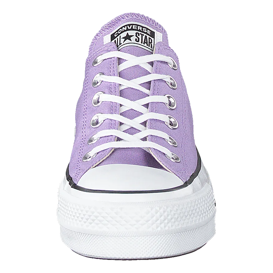 Chuck Taylor All Star Ox Lift Washed Lilac/ Black/ White