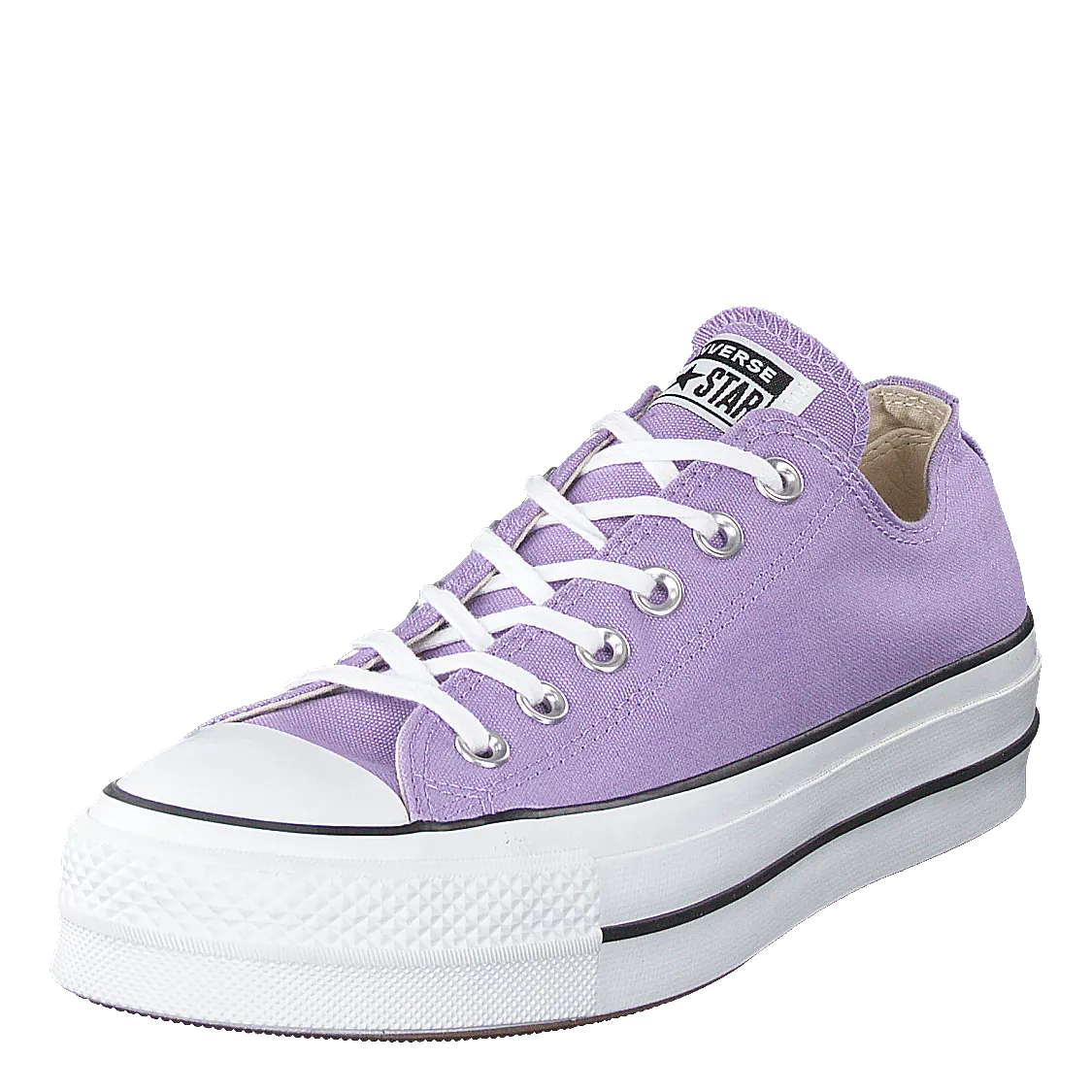 Chuck Taylor All Star Ox Lift Washed Lilac/ Black/ White