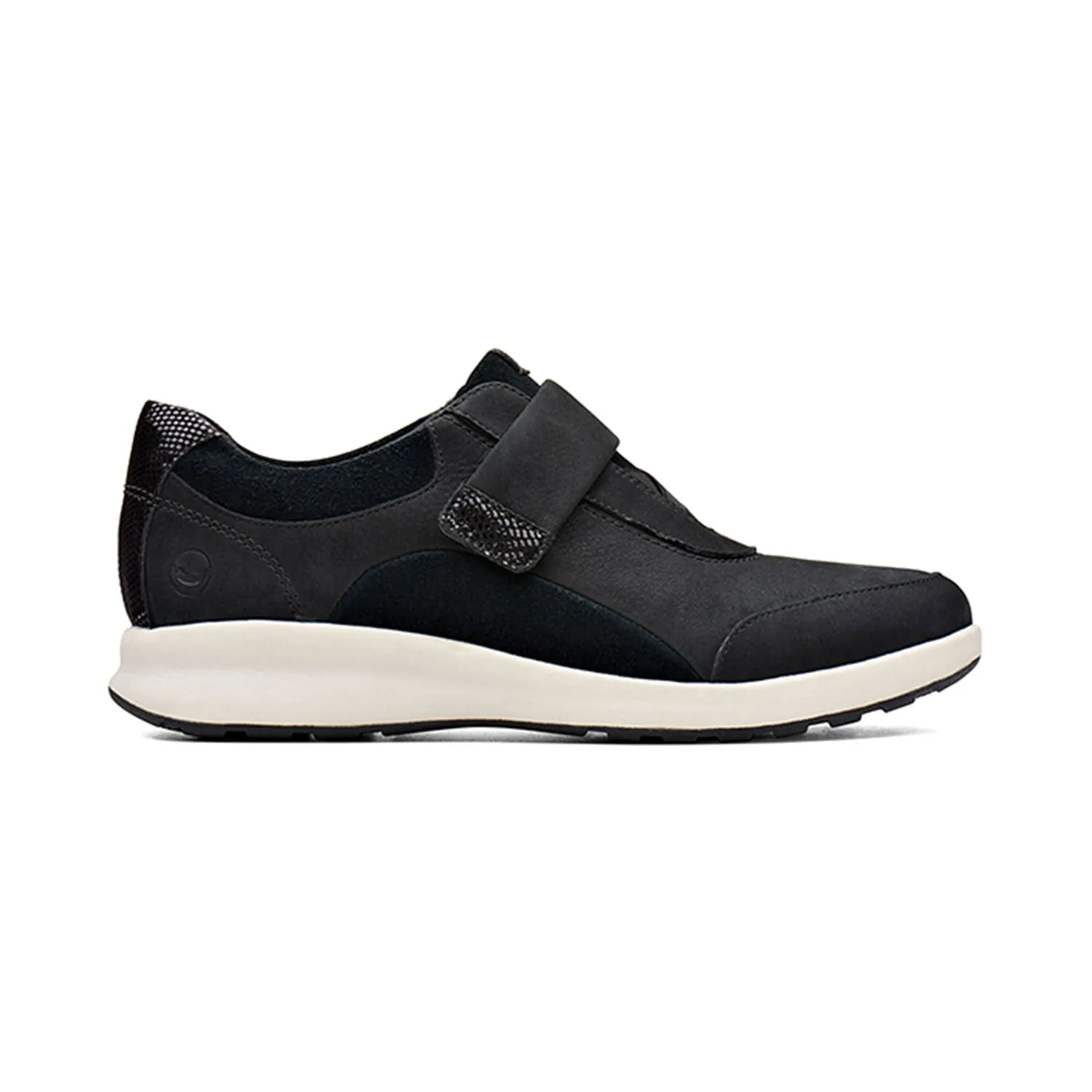 Clarks Un Adorn LO Womens Shoes Black