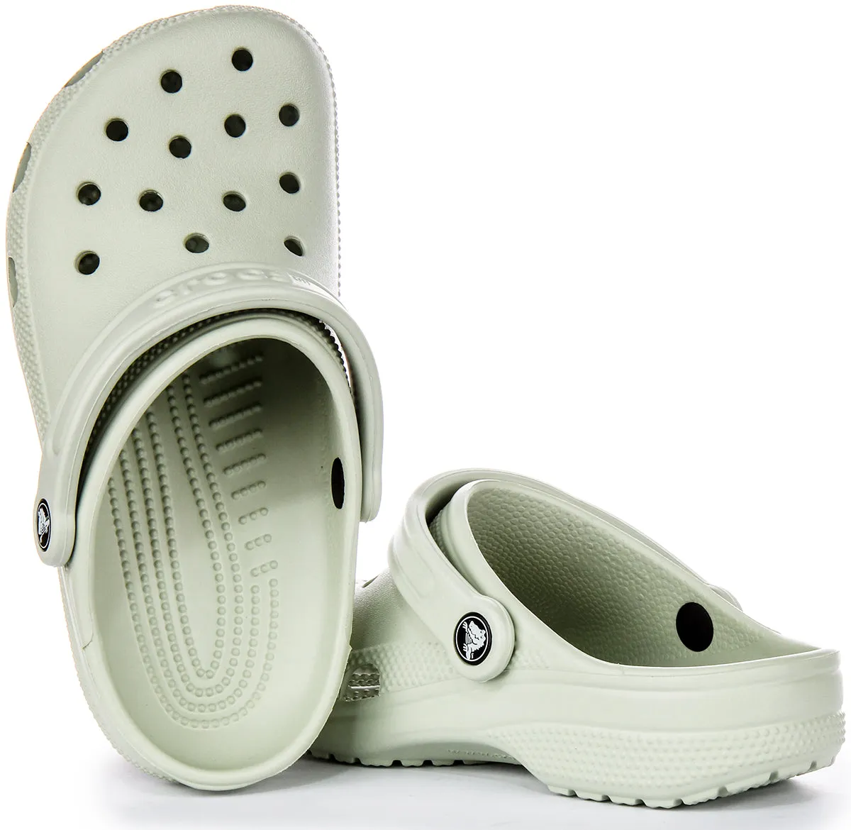 Crocs Classic Plaster In Light Grey