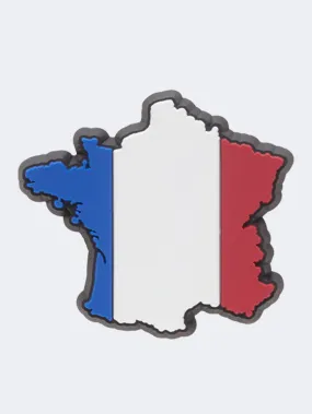 Crocs France Country Flag Unisex Lifestyle Pins Blue/White/Red