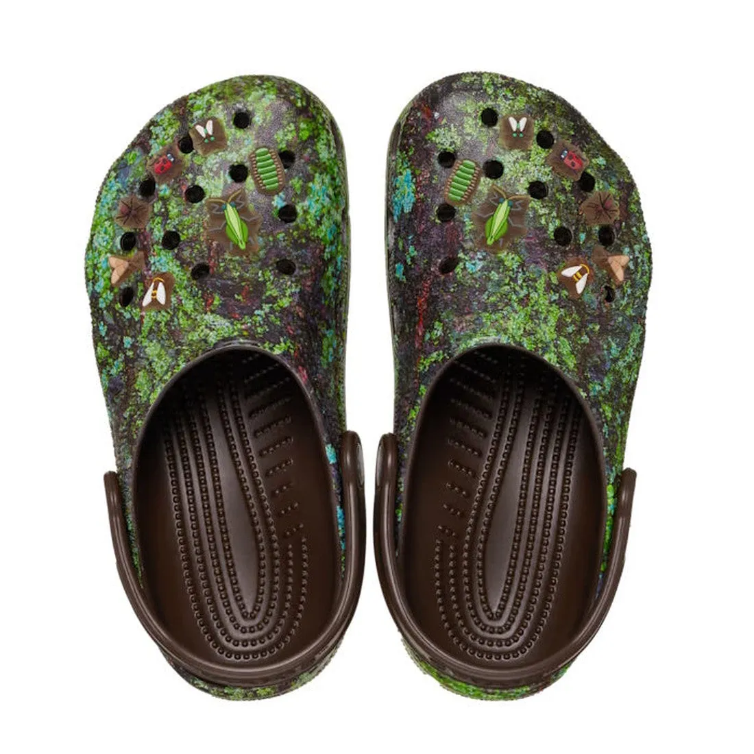 Crocs Kids - Classic BUGS Clog Brown Green - Junior Youths Sizes