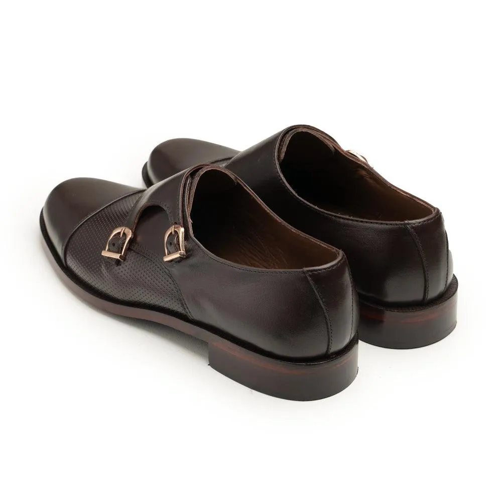 Double Monk Straps - 063 J Brown