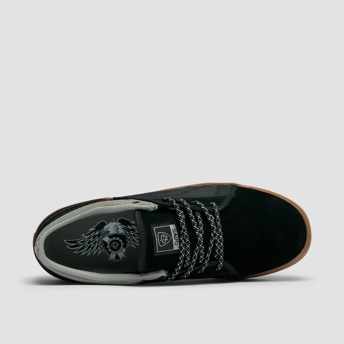 DVS Aversa  Lutzka Shoes - Black/Grey Suede