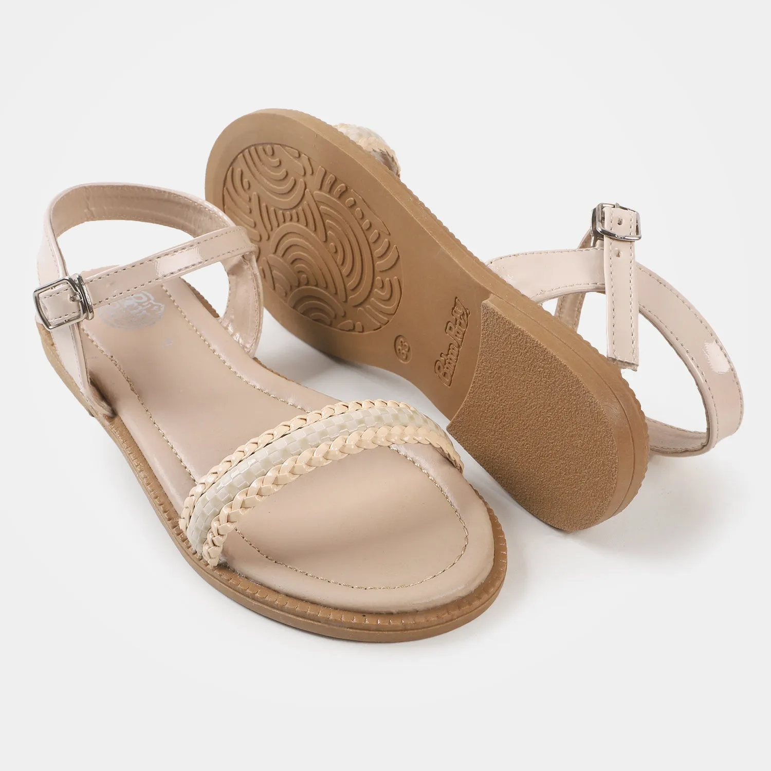 Girls Sandal SD 1225  - BEIGE