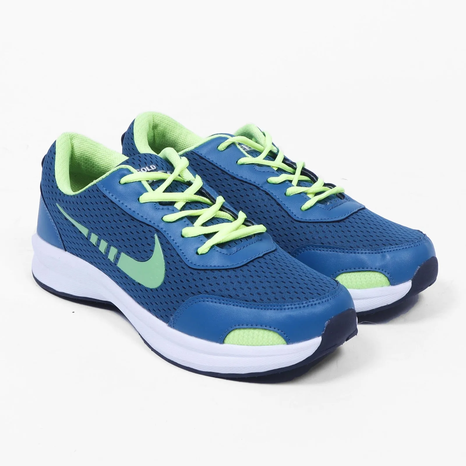 Gold Seega Sprint Blue Green Shoes For Men