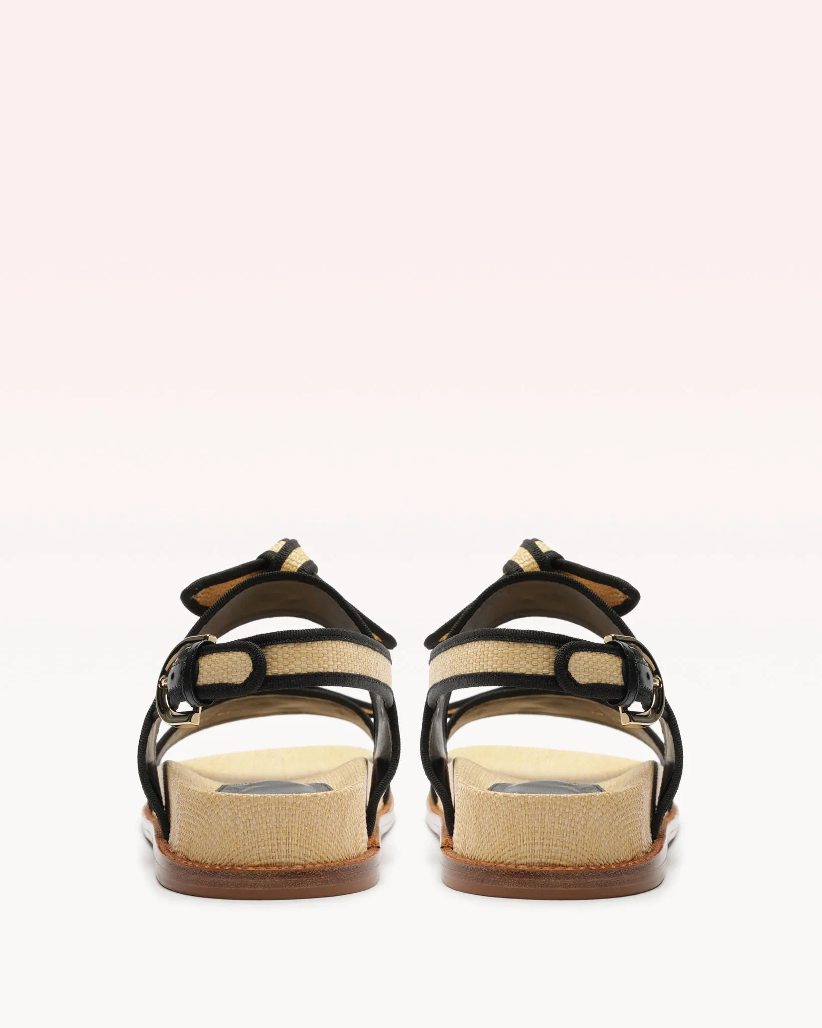 Grosgrain Raffia Sport Sandal