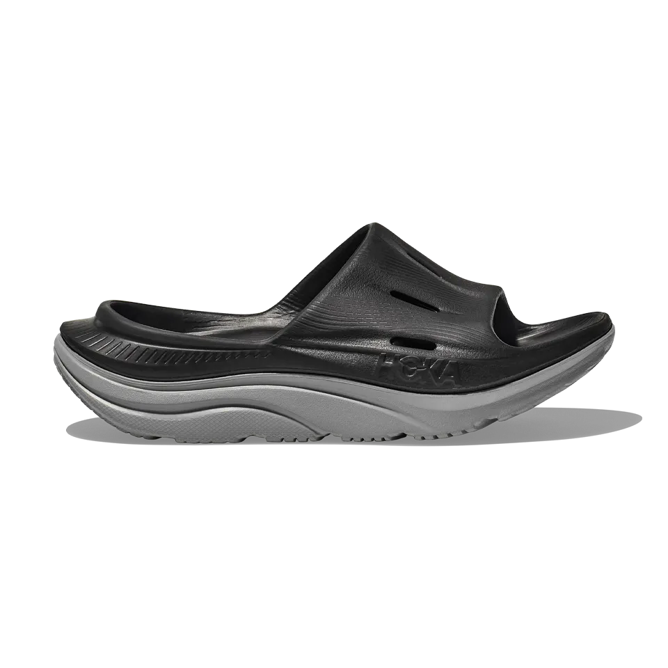 HOKA All Gender ORA Slide 3 Black/Stellar Grey