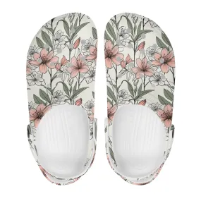 Japan Floral Womens Vented Sandals