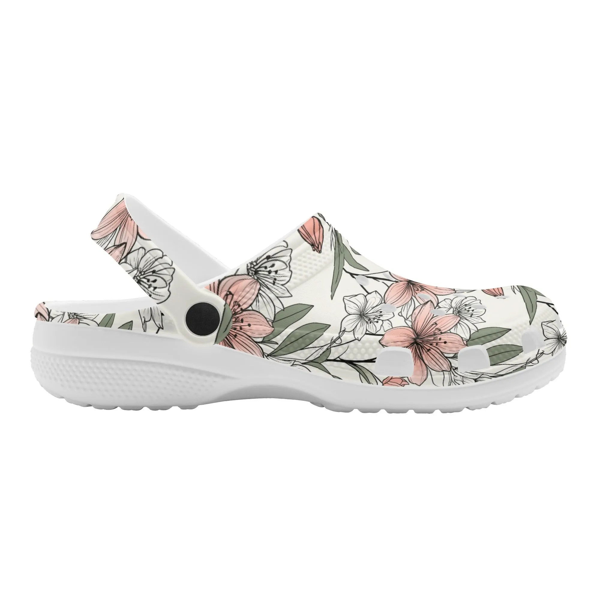 Japan Floral Womens Vented Sandals