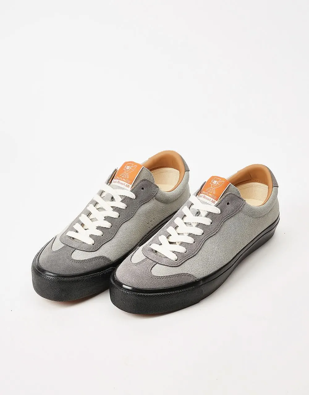 Last Resort AB VM004 Milic Suede Lo Skate Shoes - Duo Grey/Black