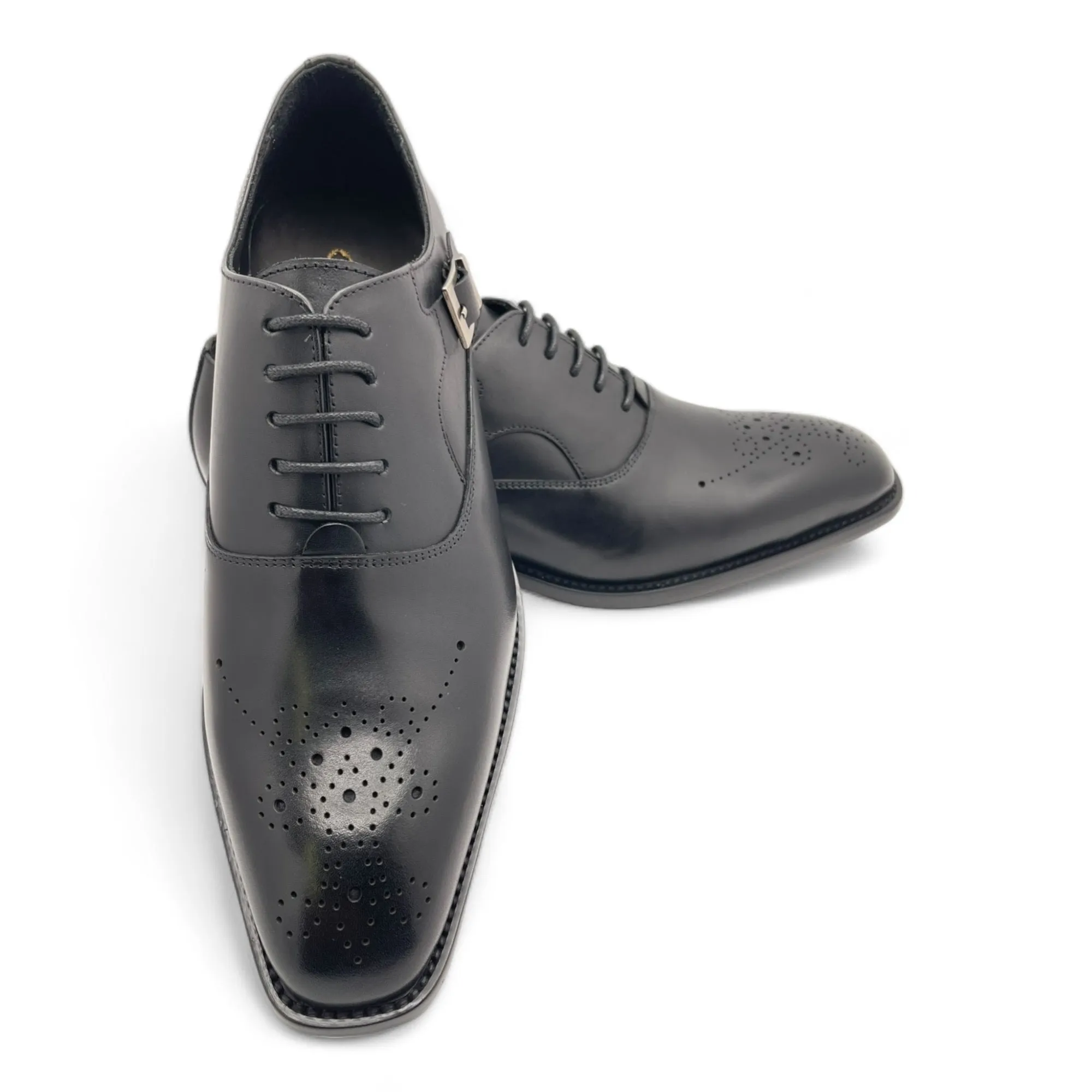 Leather Lace-Up Dress Shoe