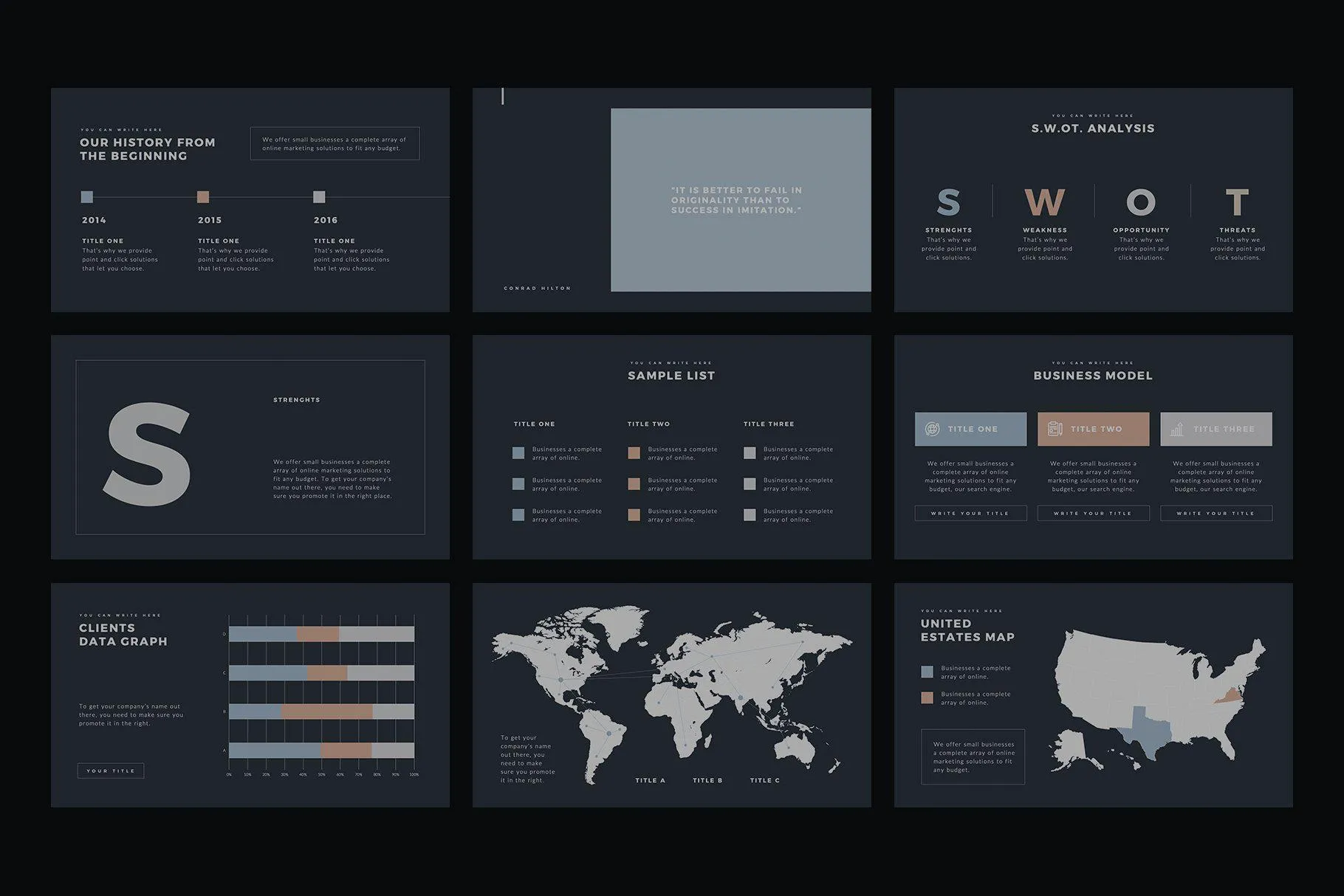 Meiryo Minimalist Google Slides