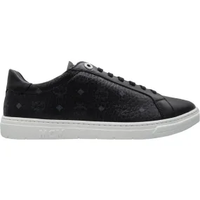 Men's Terrain Low Sneakers in Visetos, Black