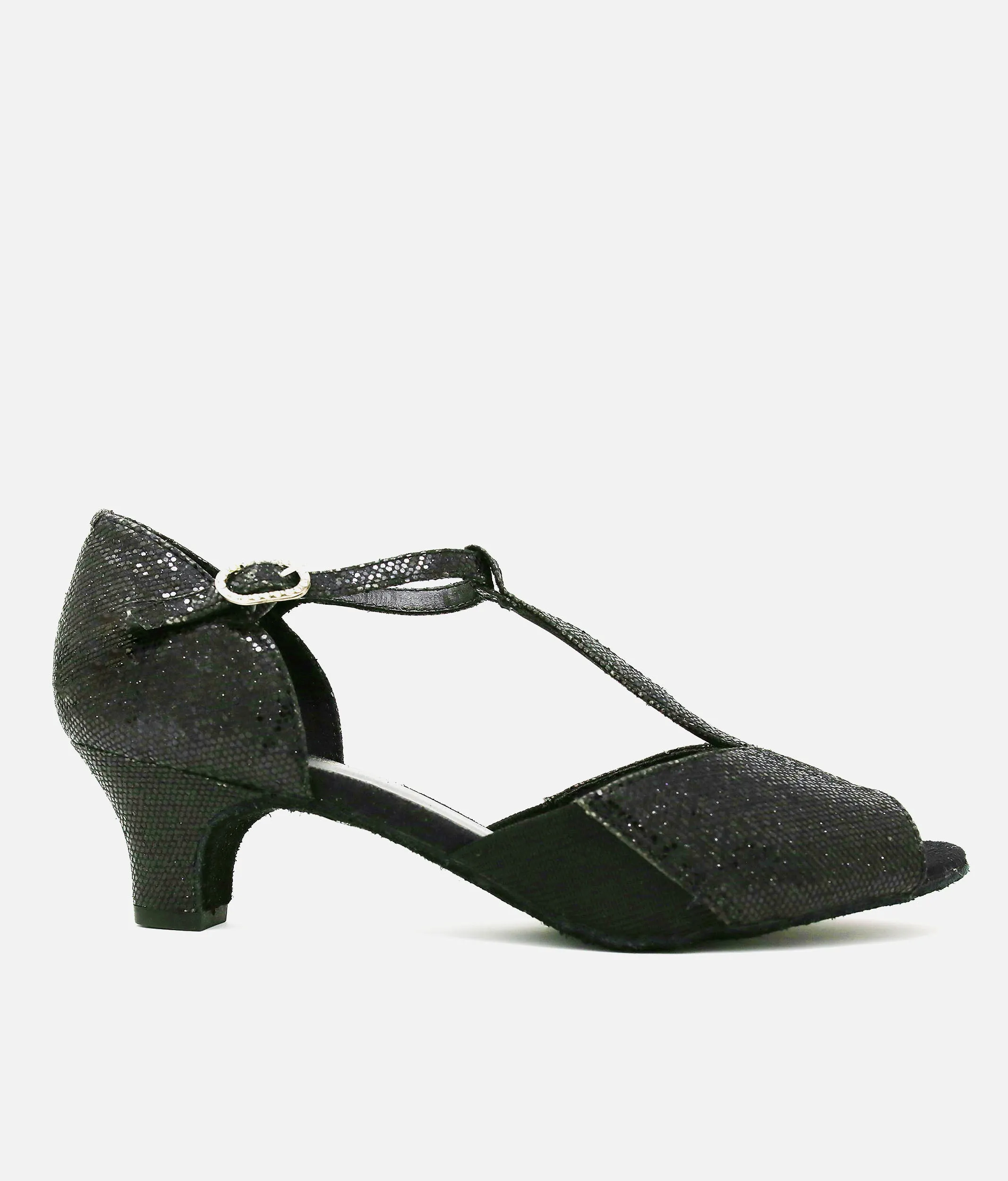 Open Toe Ballroom Shoe, T-Bar - BL33