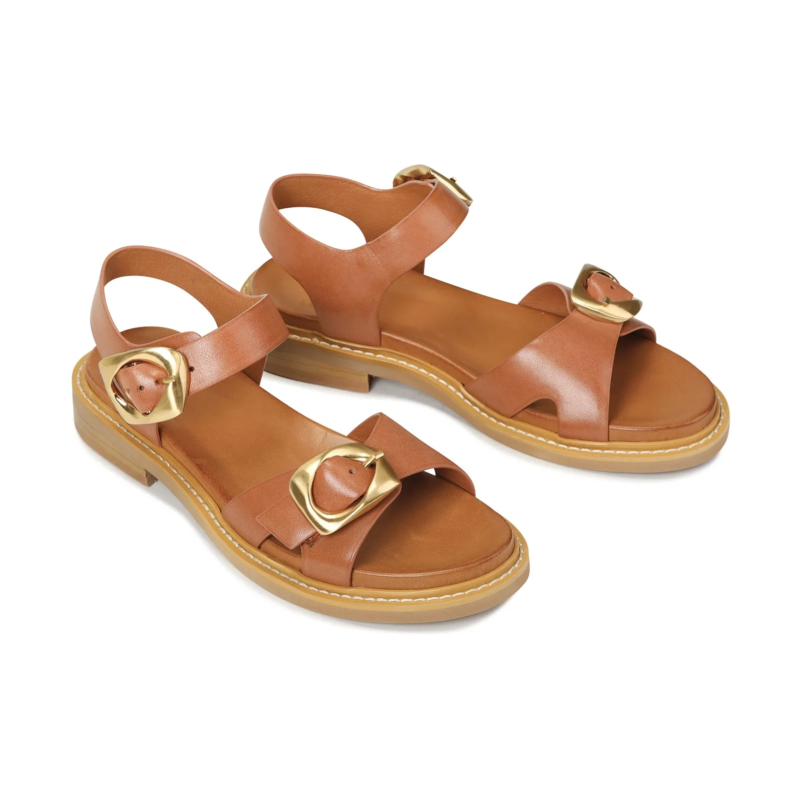 ORNICE LEATHER SANDALS