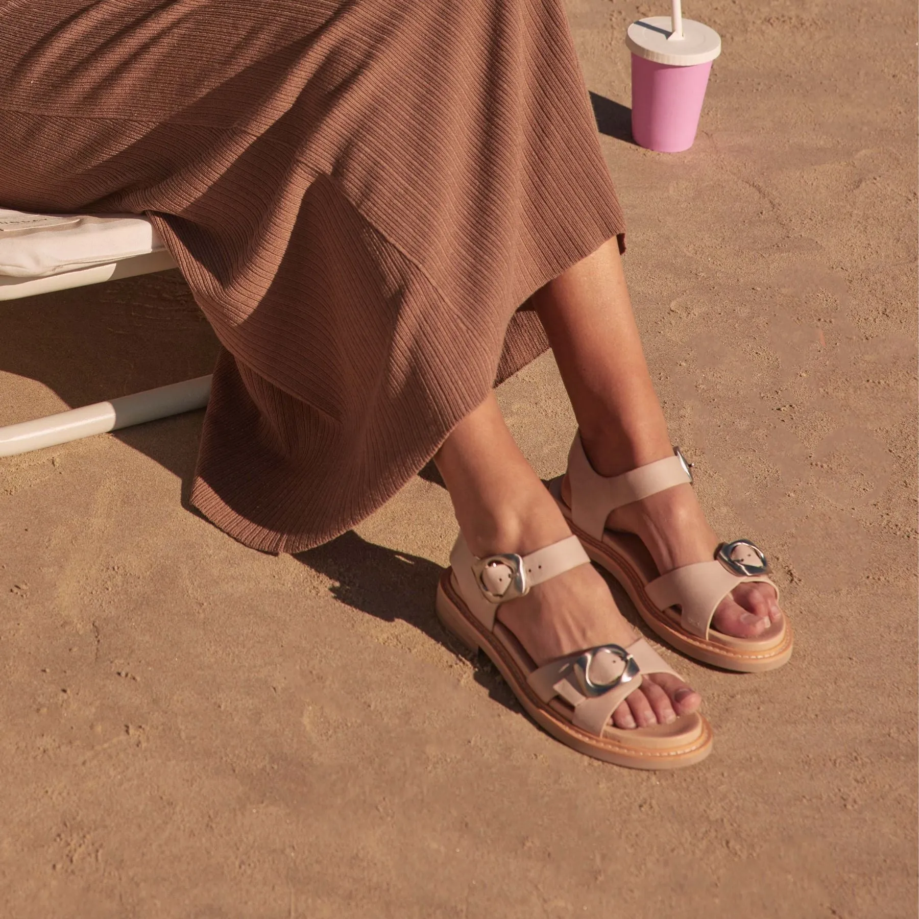 ORNICE LEATHER SANDALS