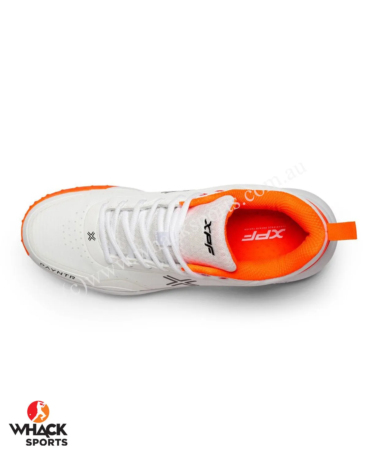 Payntr XPF-AR All Rounder Cricket Shoes - Steel Spikes - Orange