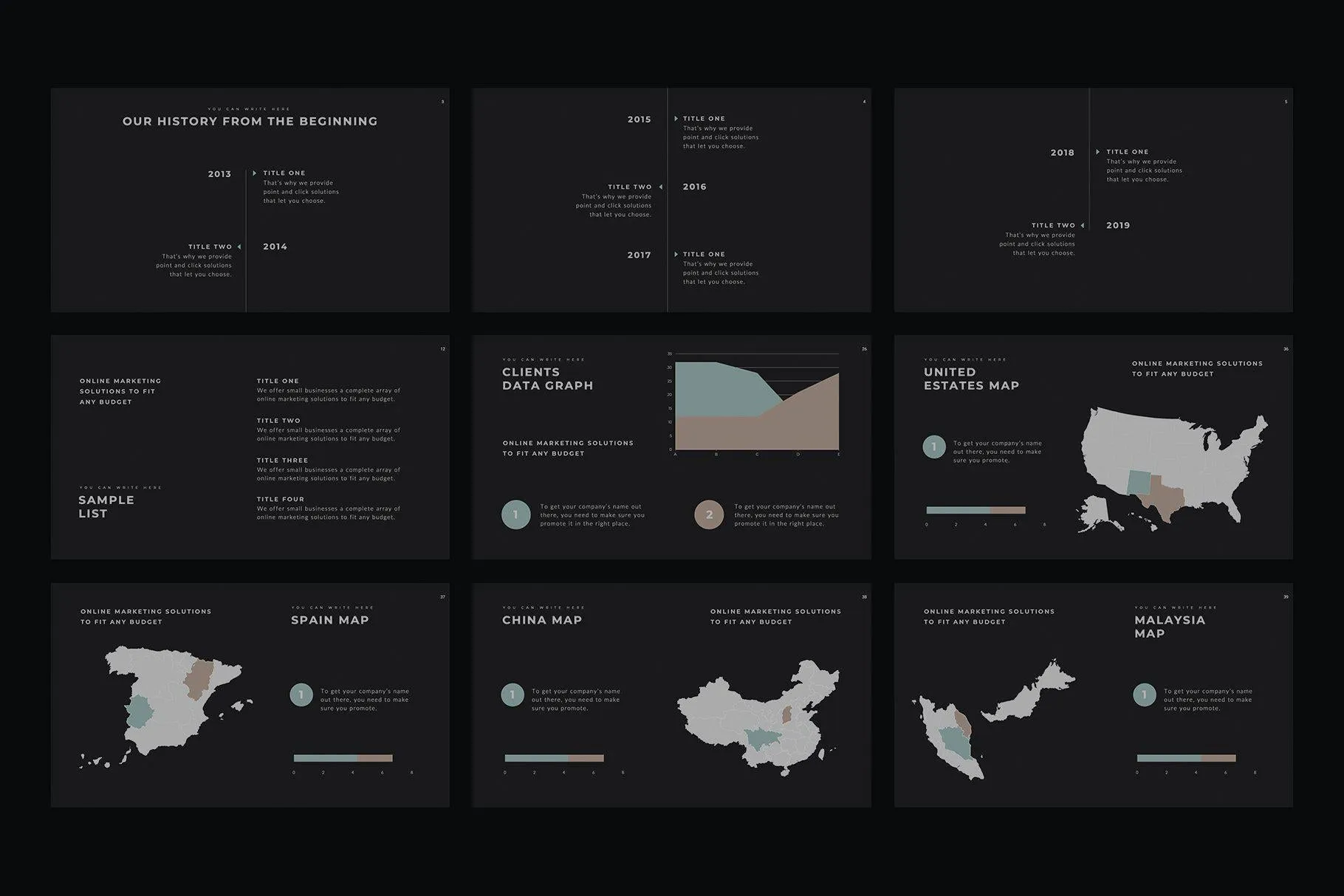 Pexel Minimal Keynote Template