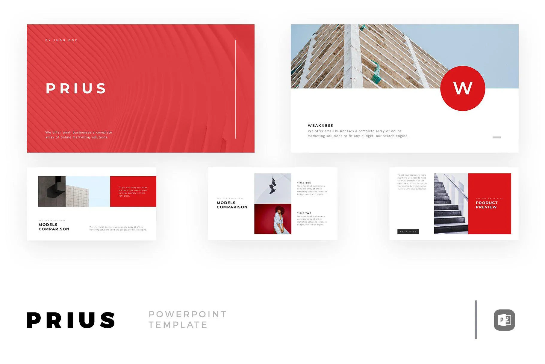 Prius PowerPoint Template