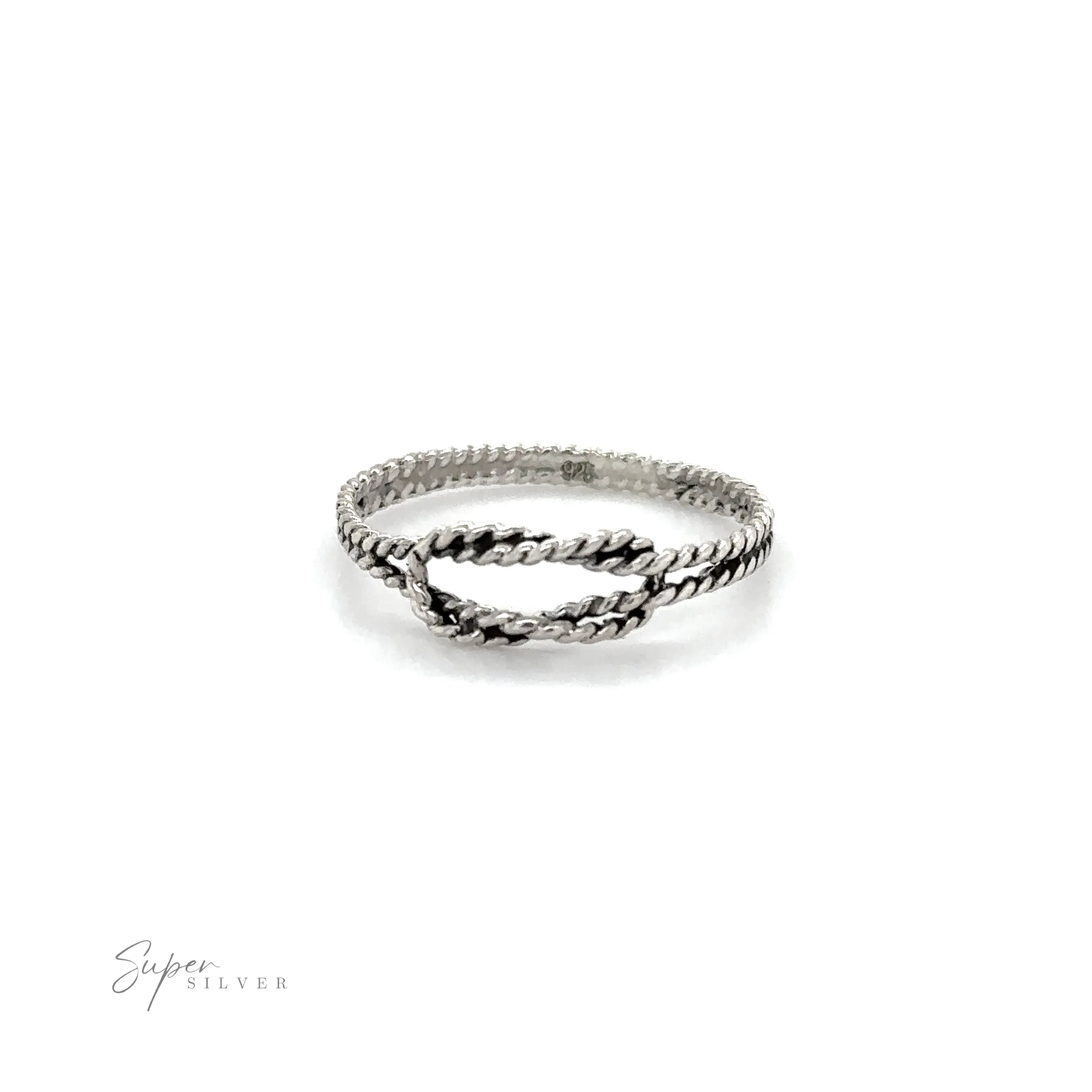 Rope Square Knot Ring