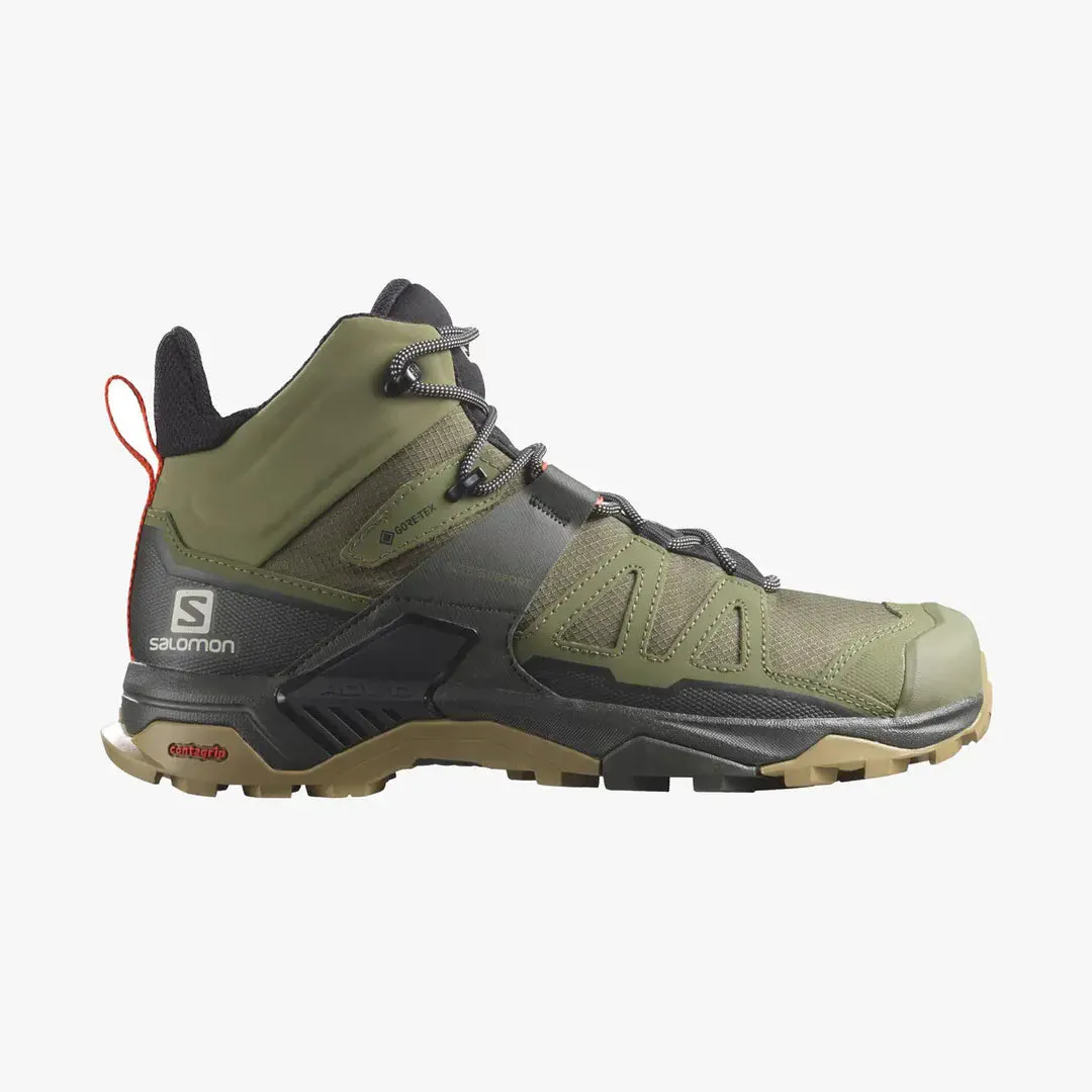 Salomon X Ultra 4 MID GTX Mens Hiking Boot - Deep Lichen Green Peat Kelp