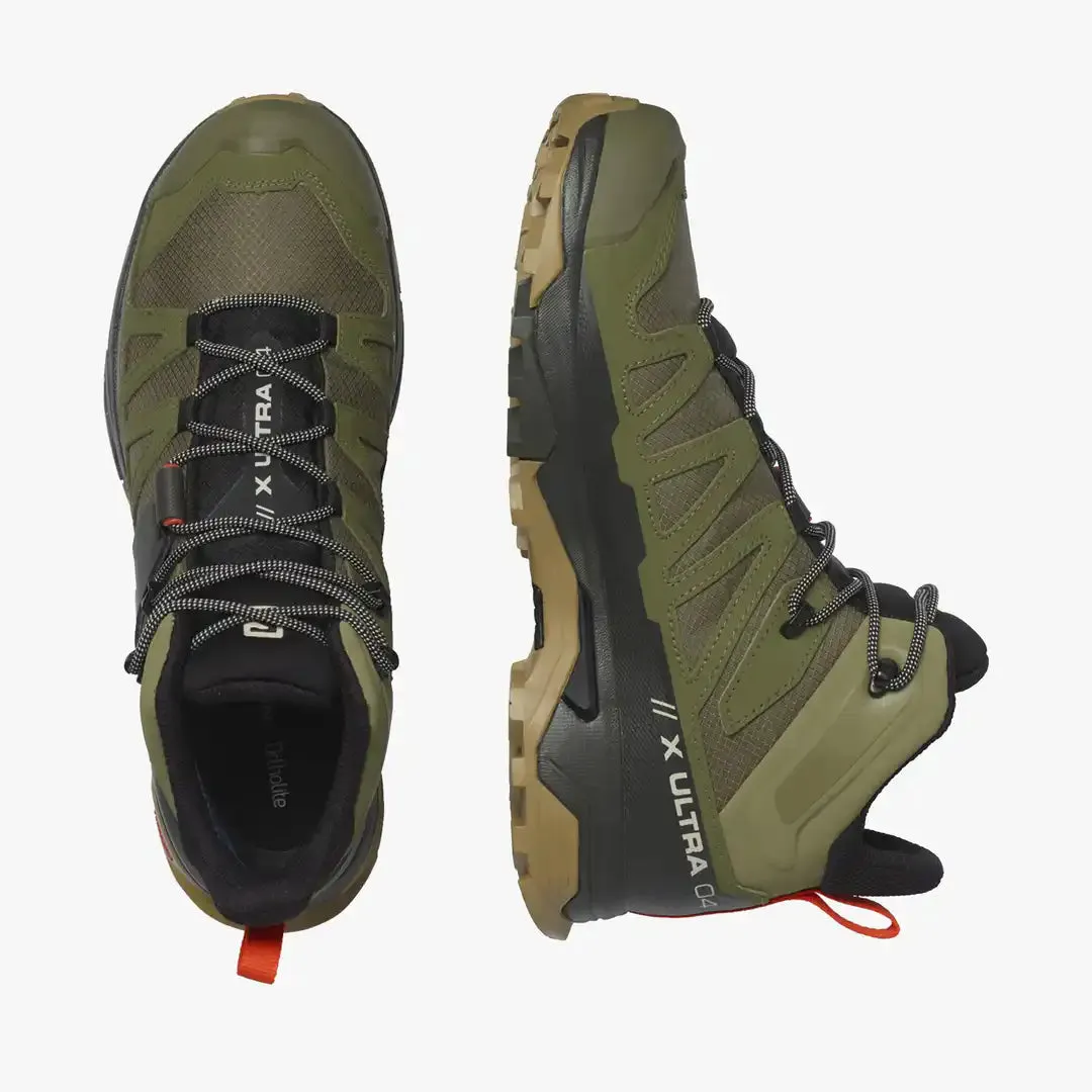 Salomon X Ultra 4 MID GTX Mens Hiking Boot - Deep Lichen Green Peat Kelp