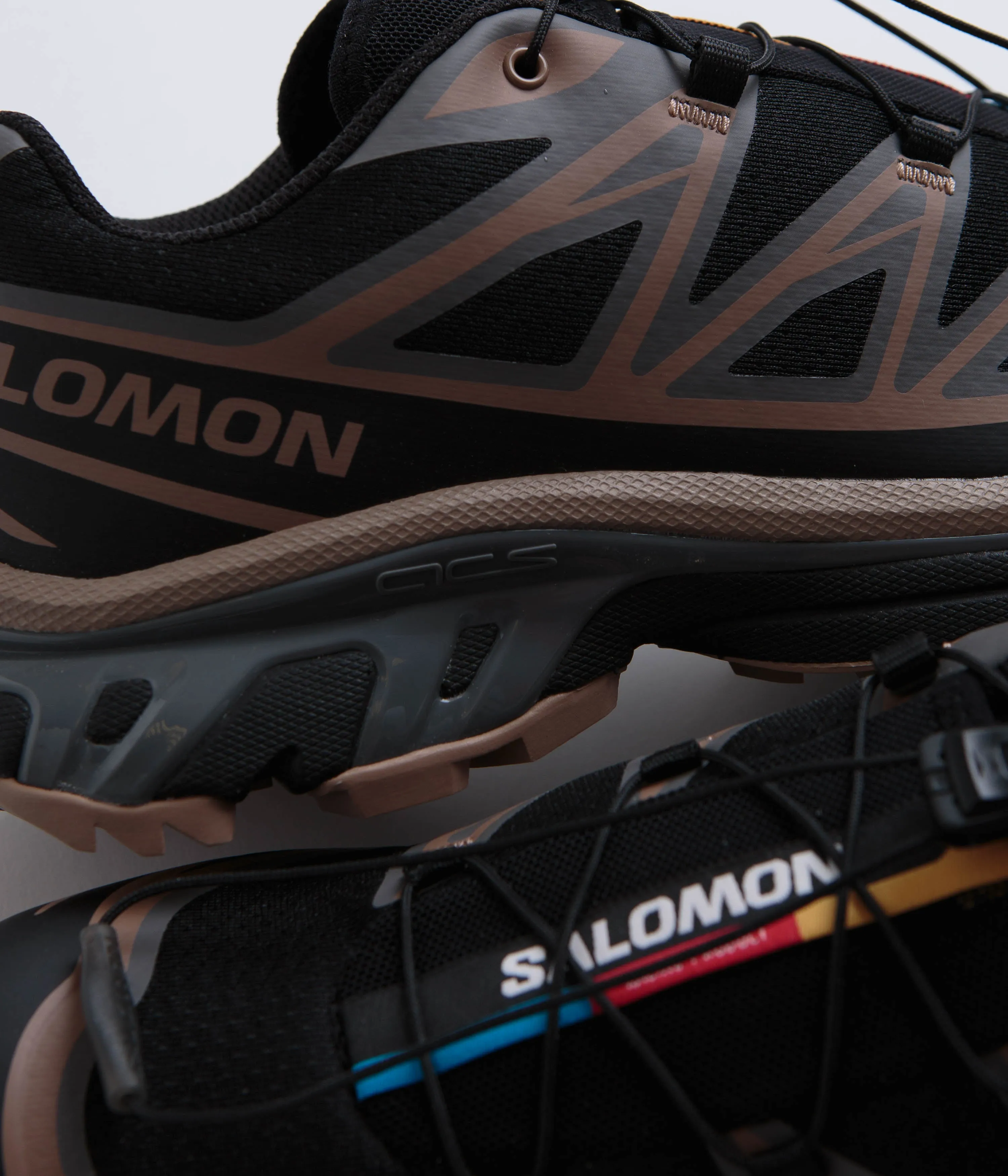 Salomon XT-6 Shoes - Black / Portabella / Pewter