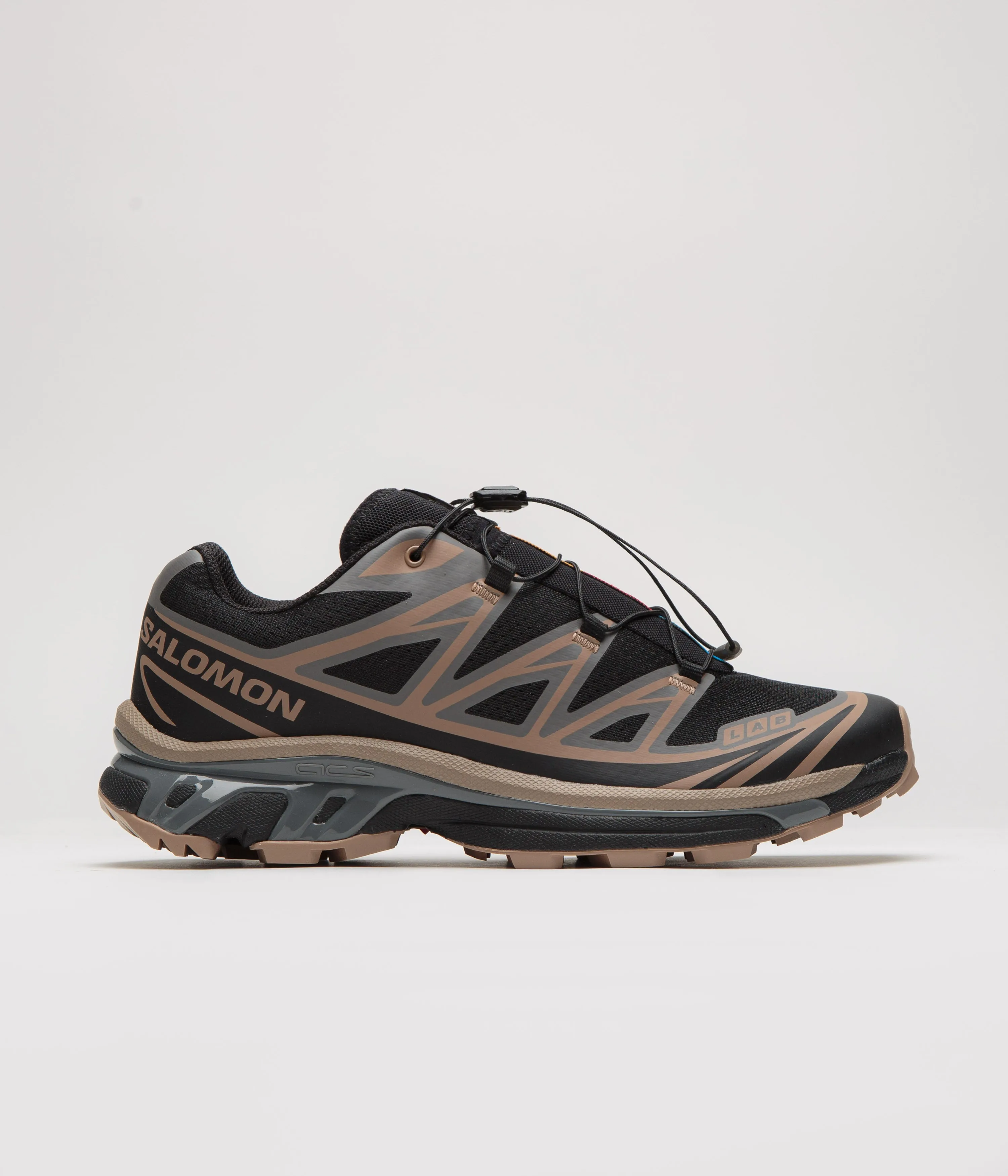 Salomon XT-6 Shoes - Black / Portabella / Pewter