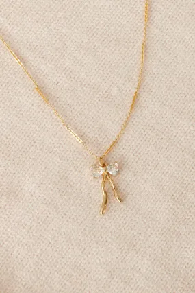 Simple Bow Necklace