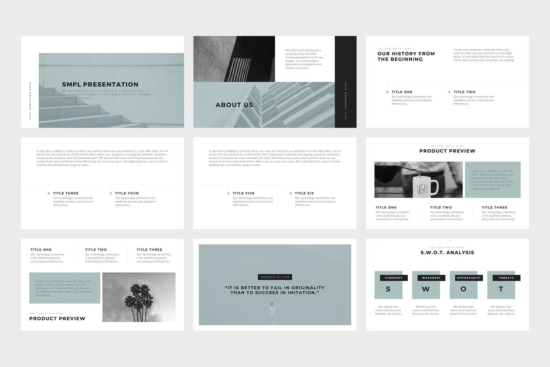 SMPL Keynote Template