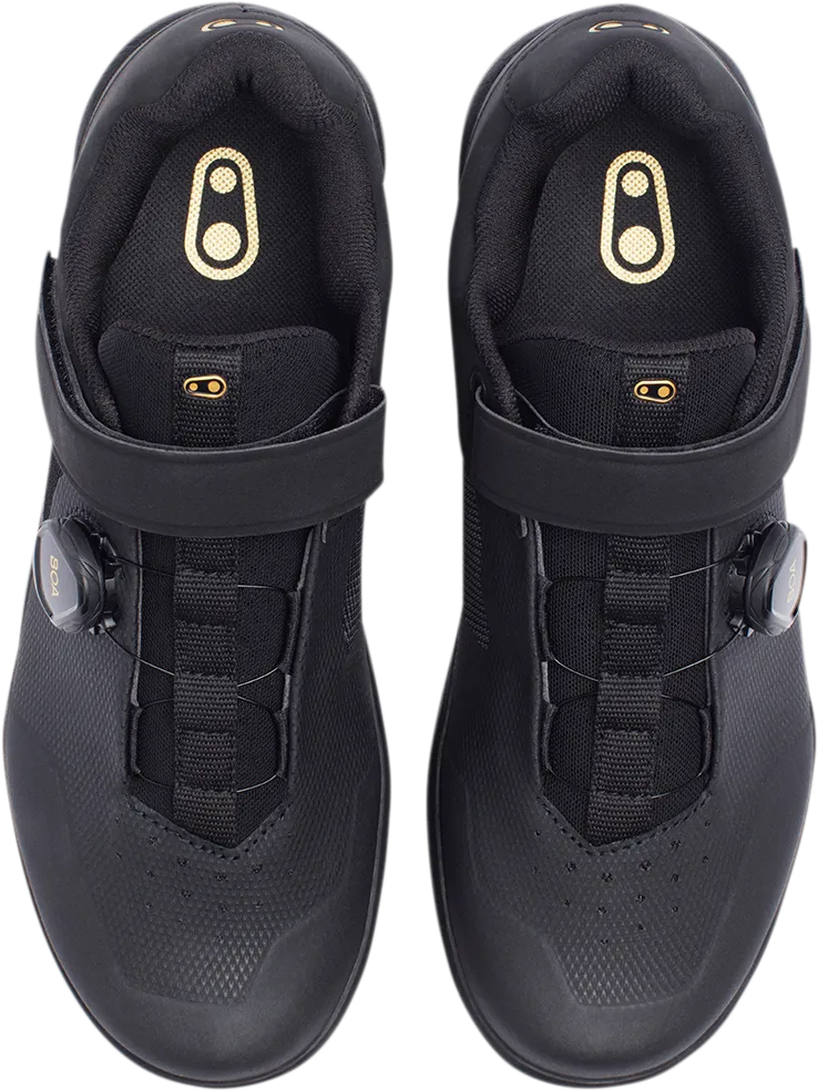 Stamp BOA® Shoes - Black/Gold - US 8.5