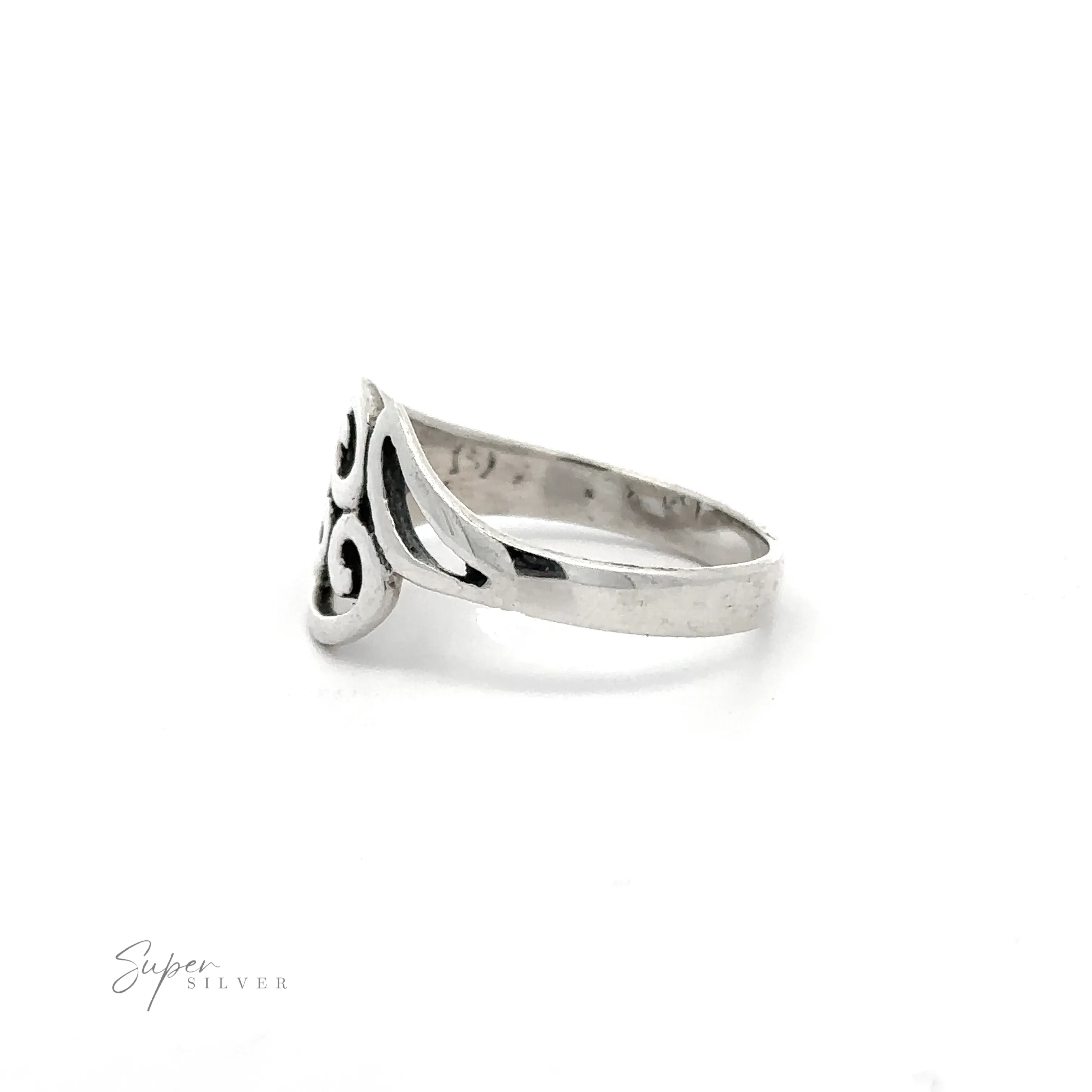 Swoopy and Spiral Ring