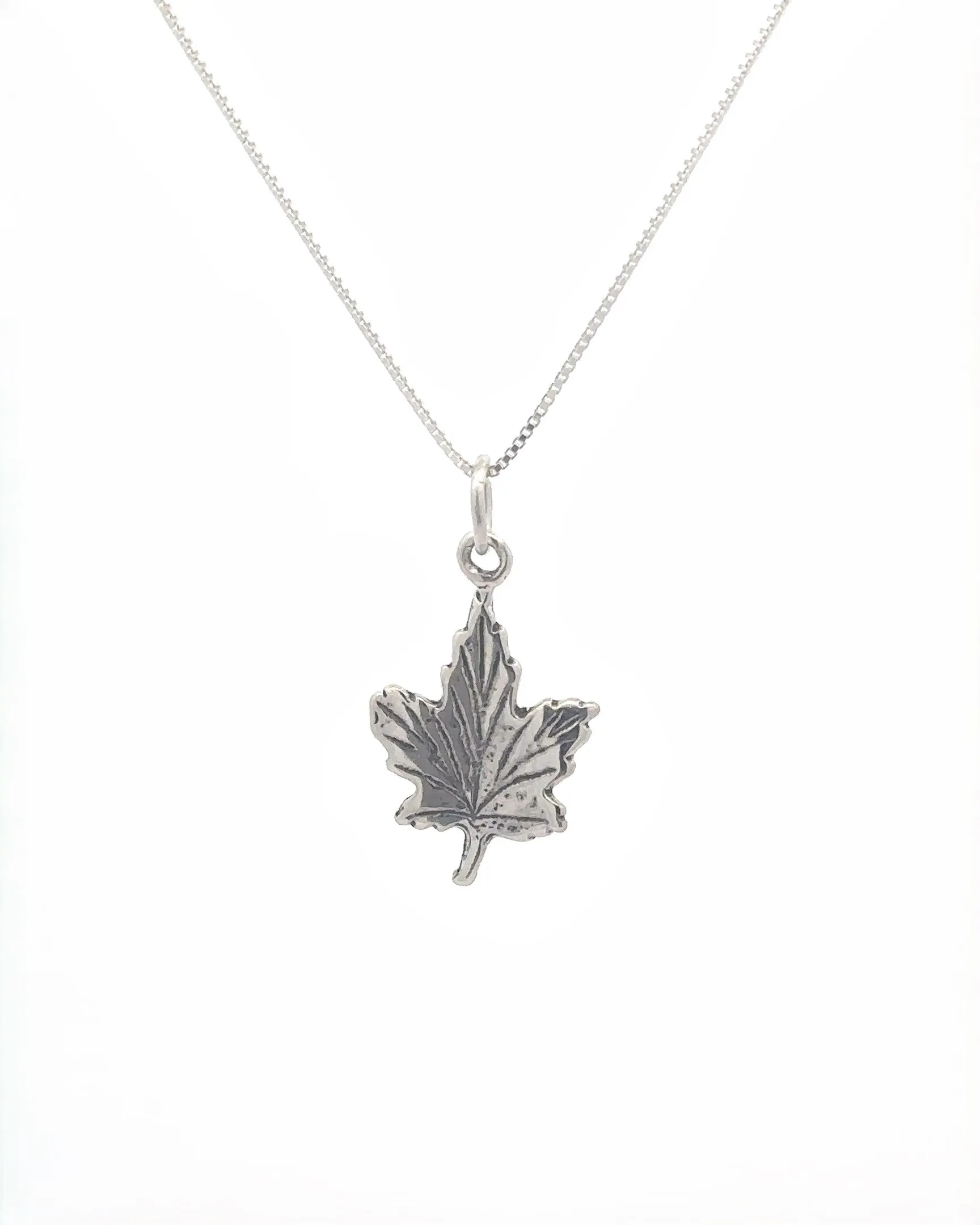 Tiny Maple Leaf Charm