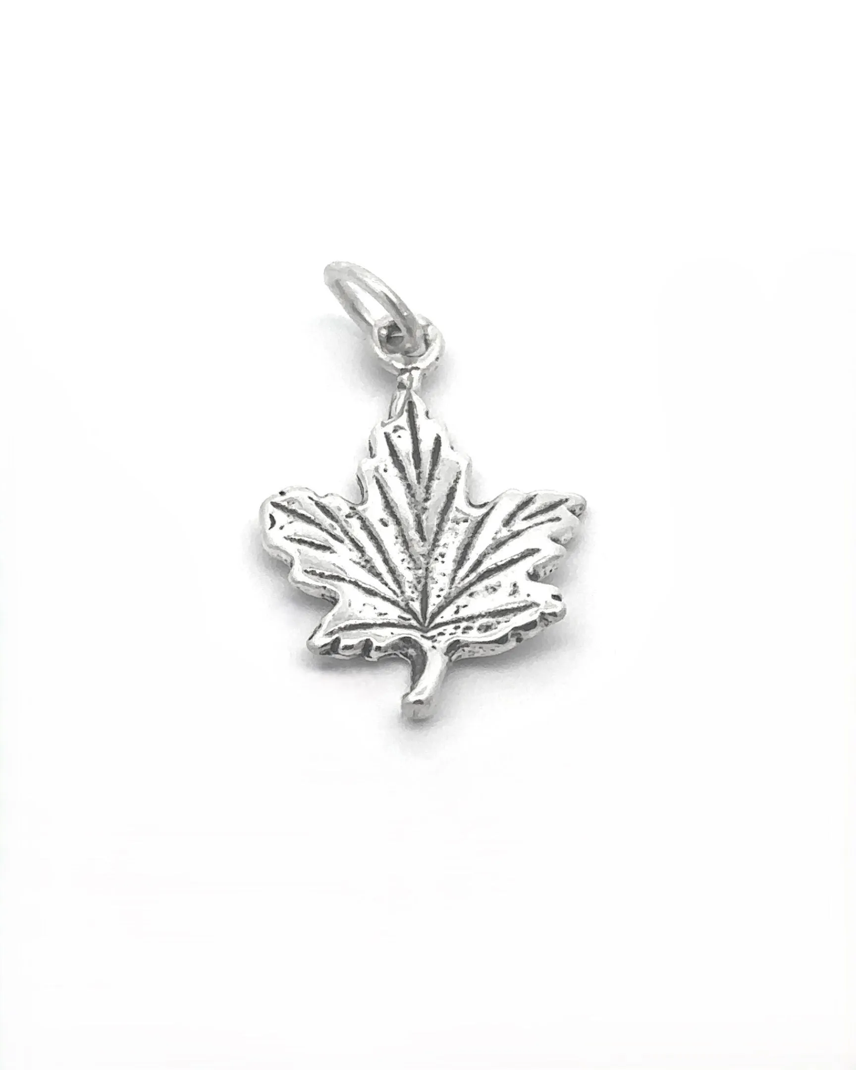 Tiny Maple Leaf Charm