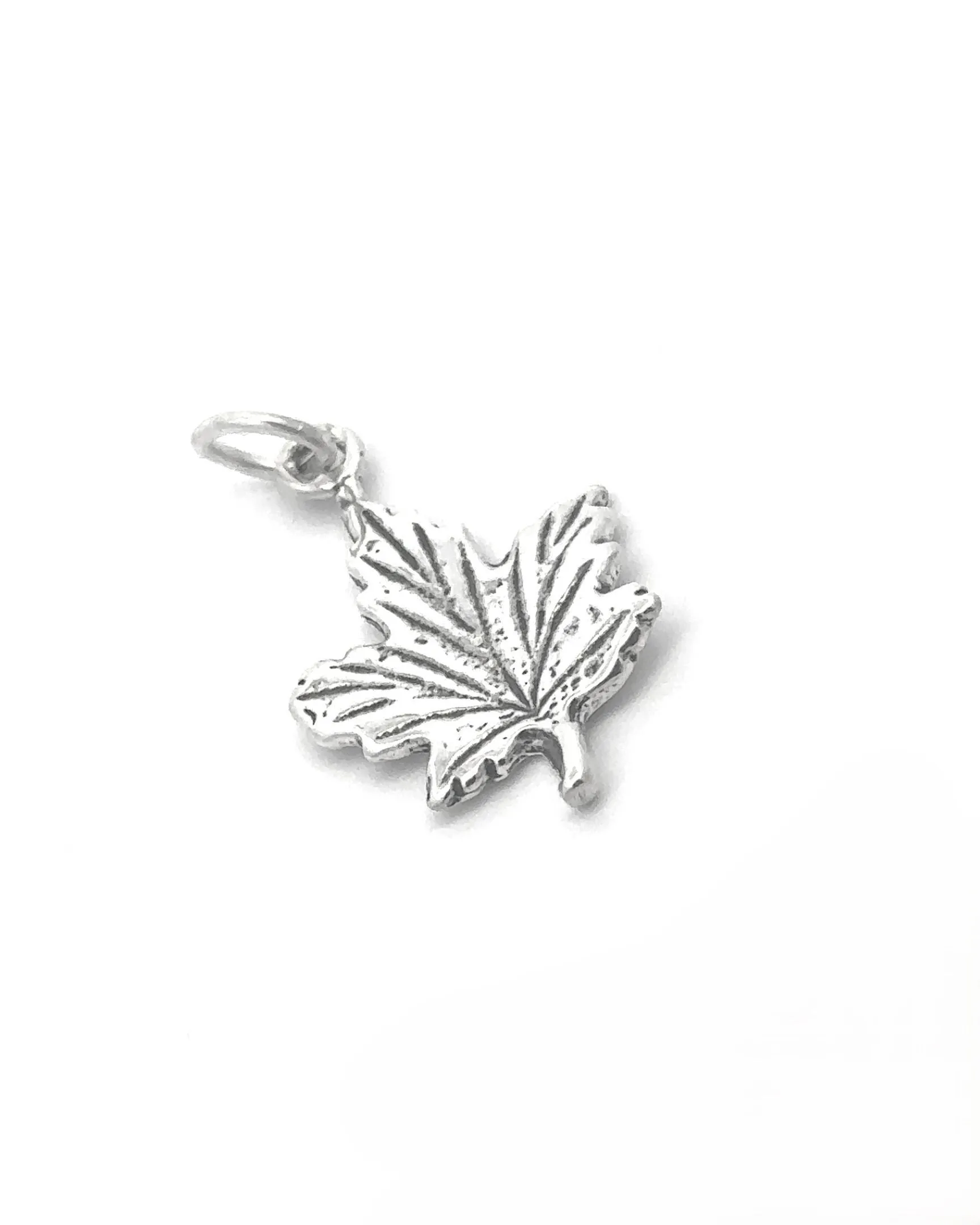 Tiny Maple Leaf Charm