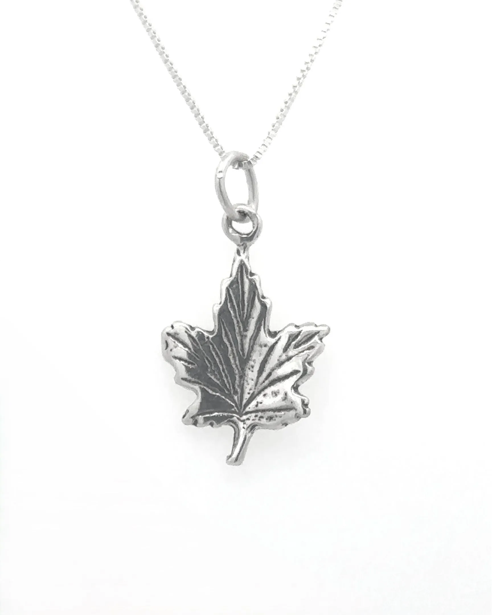 Tiny Maple Leaf Charm