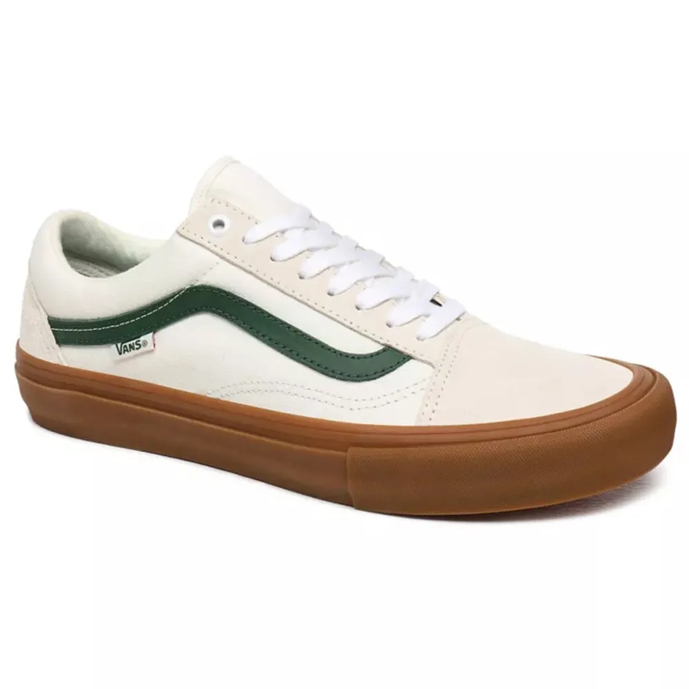 Vans Old Skool Pro Trainers - Marshmallow/Alpine