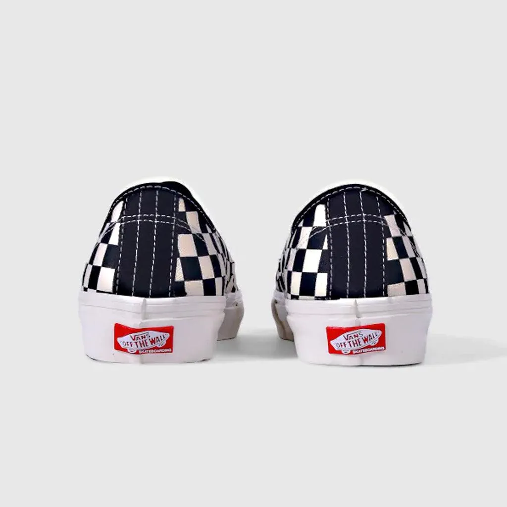 Vans Pro Skate Authentic Checkerboard Shoes - Checkerboard/Marshmallow