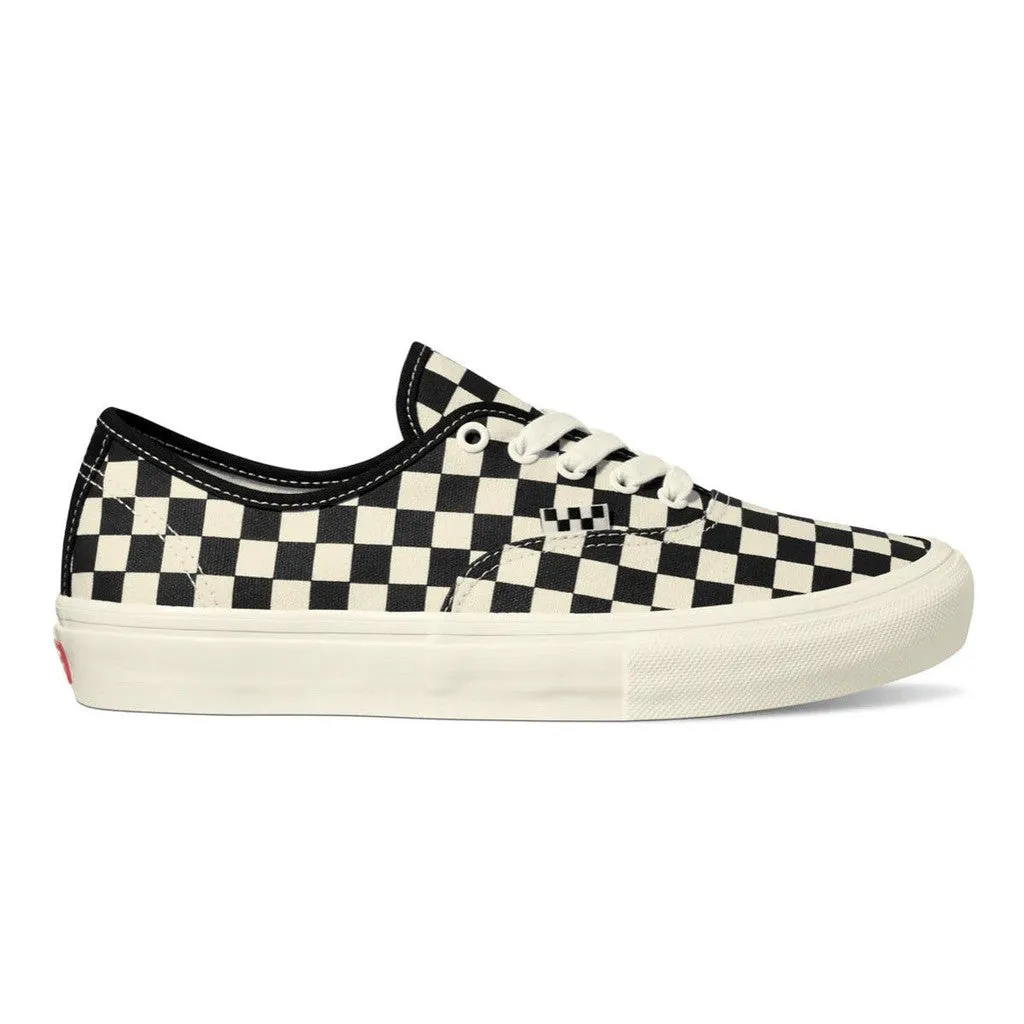 Vans Pro Skate Authentic Checkerboard Shoes - Checkerboard/Marshmallow