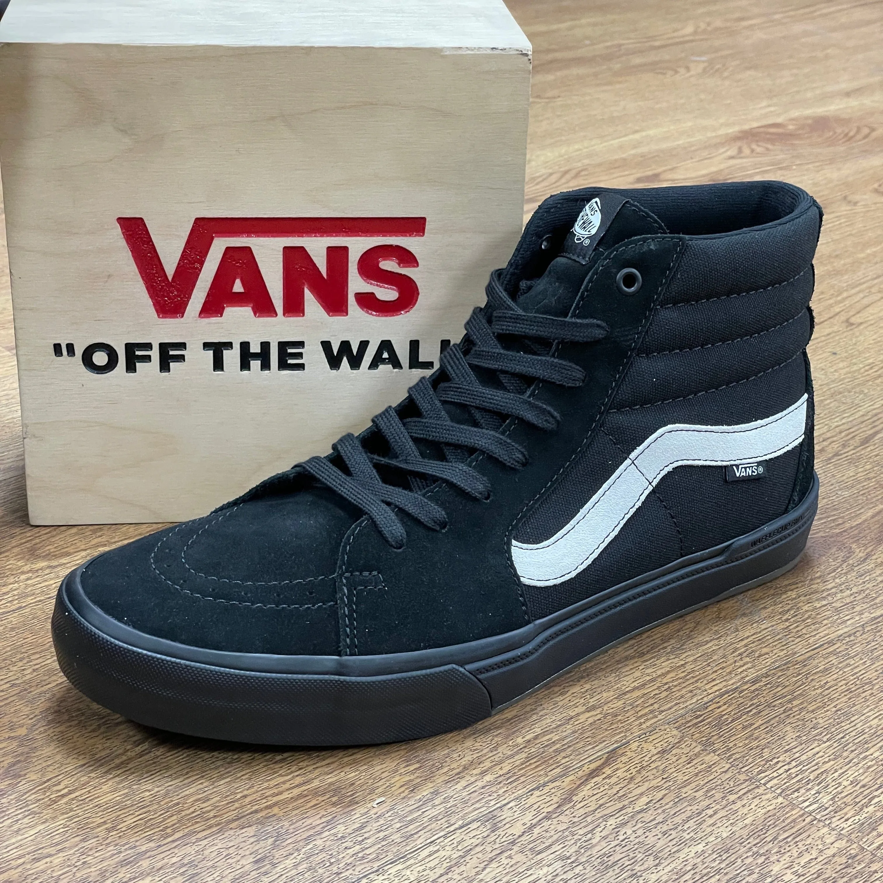 Vans Sk8-Hi Pro BMX Shoes Black / Black