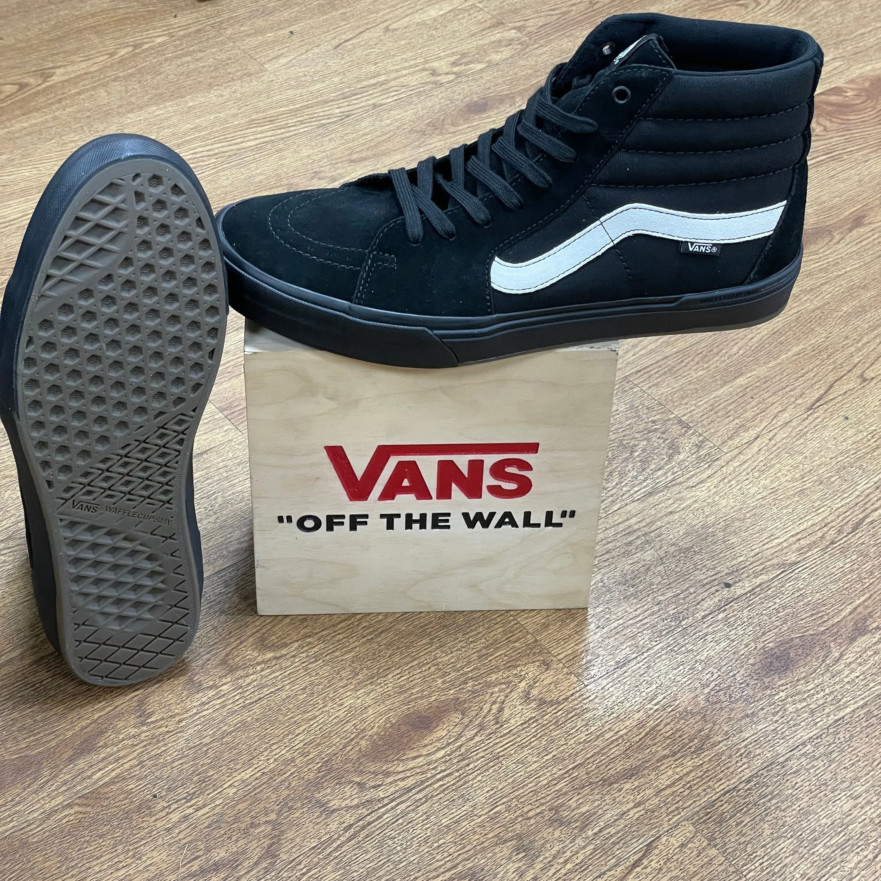 Vans Sk8-Hi Pro BMX Shoes Black / Black