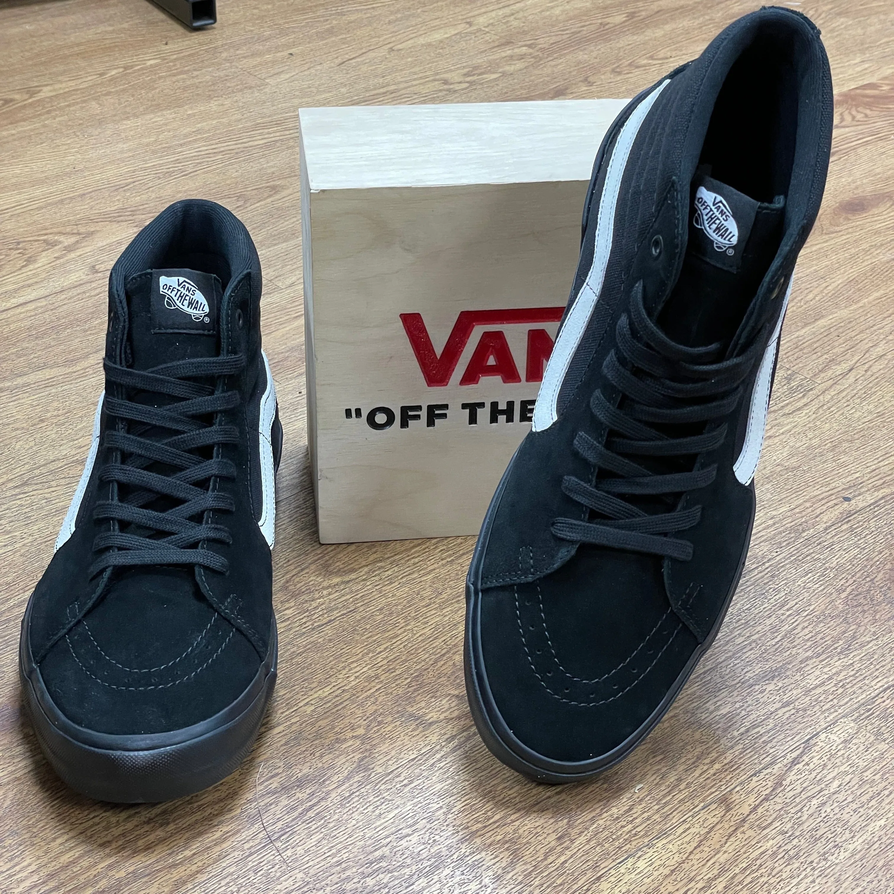 Vans Sk8-Hi Pro BMX Shoes Black / Black